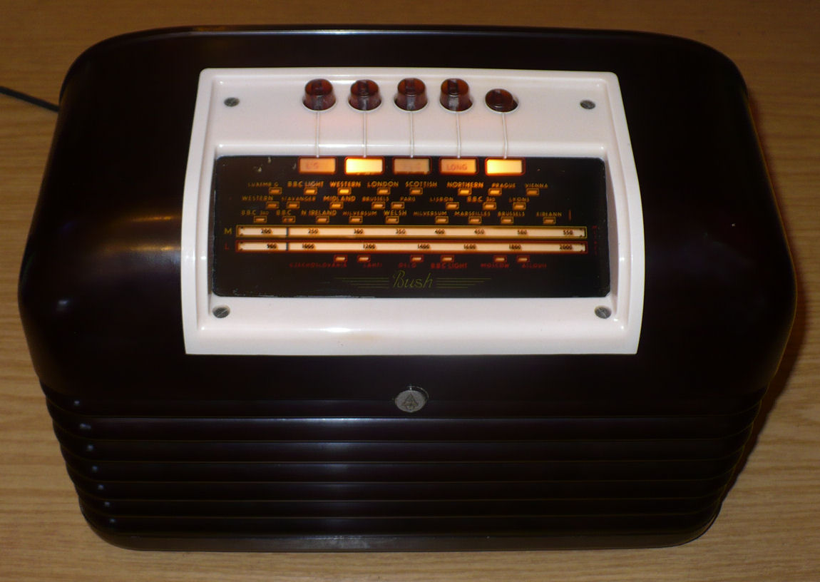 Bush DAC10 vintage valve radio