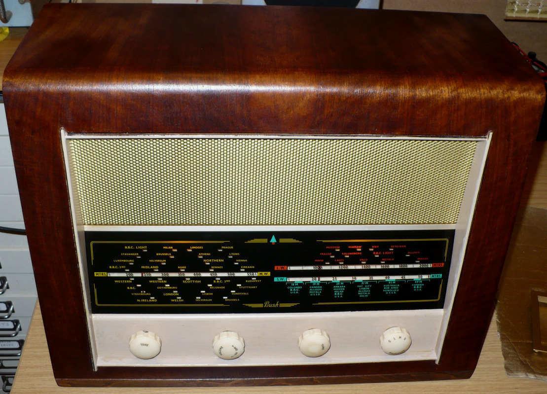 Bush DAC34 vintage valve radio