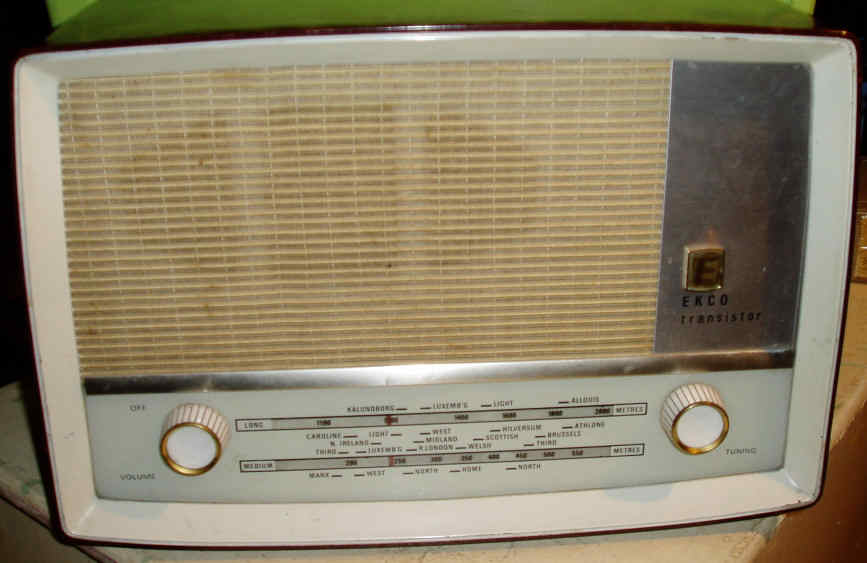 Ekco A455 vintage valve radio