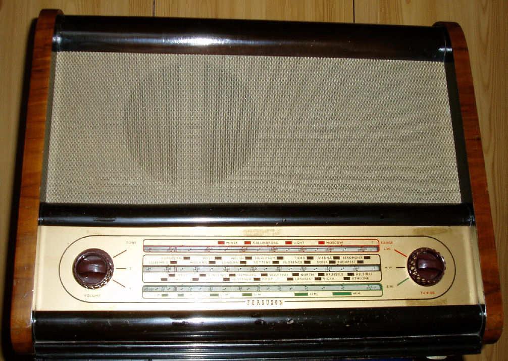 Ferguson 353 vintage valve radio