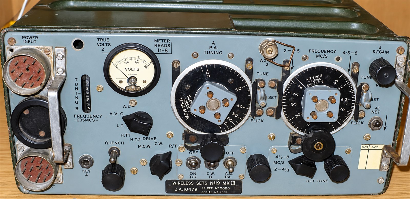 Wireless Set No 19 Mk III transceiver