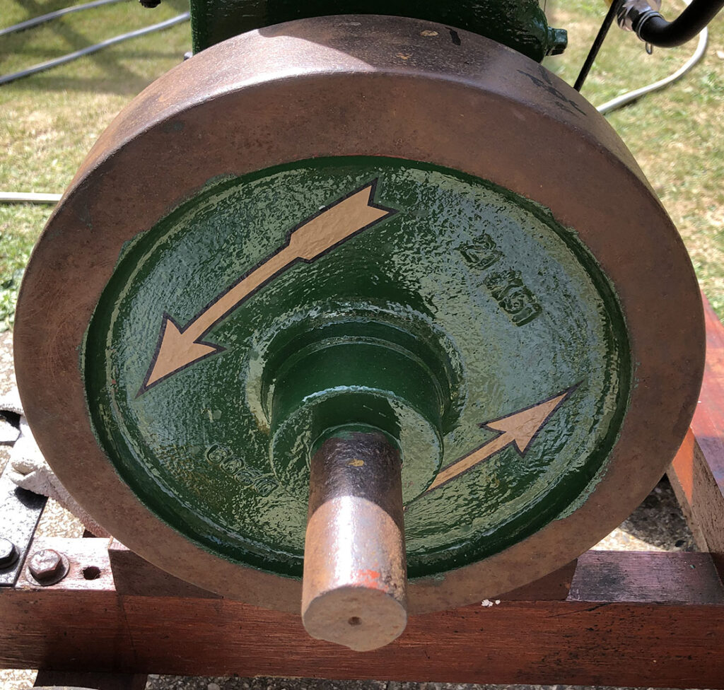 Flywheel transfers - Lister D engine
