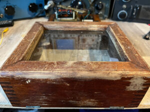 Slave clock 70A cabinet restoration